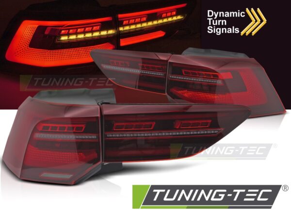 LED Zadné svetlá RED LED SEQ pre VW GOLF 8 19-24