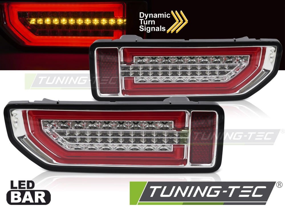 Zadné svetlá SUZUKI JIMNY IV 18- chrómové LED BAR