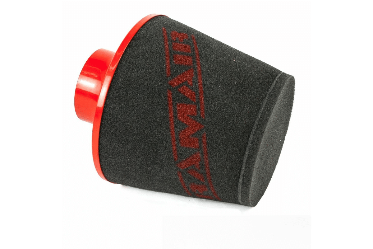 Univerzálny športový vzduchový filter s hliníkovým hrdlom Ramair JS-109-RD 102mm