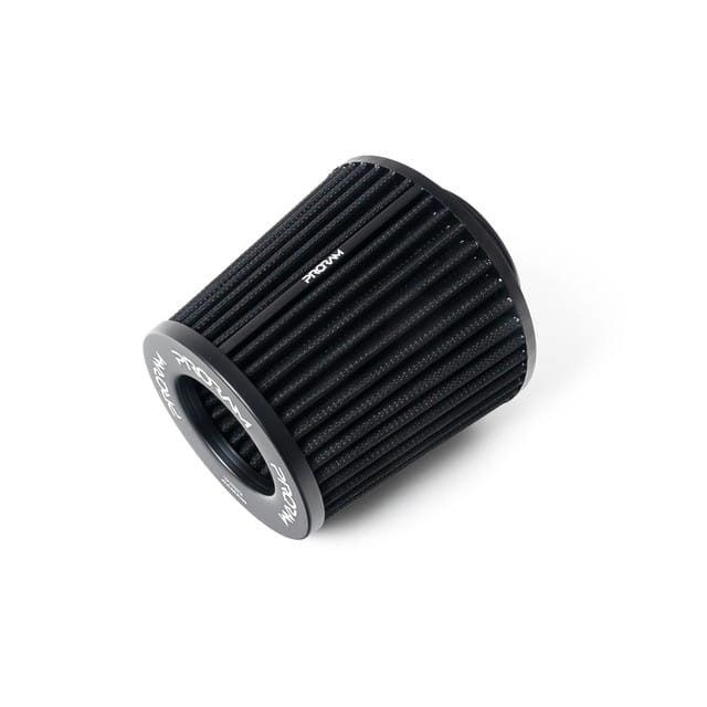 Univerzálny vzduchový filter ProMax 80mm uzavretý v Airboxe s gumovým hrdlom – Obrázok 2