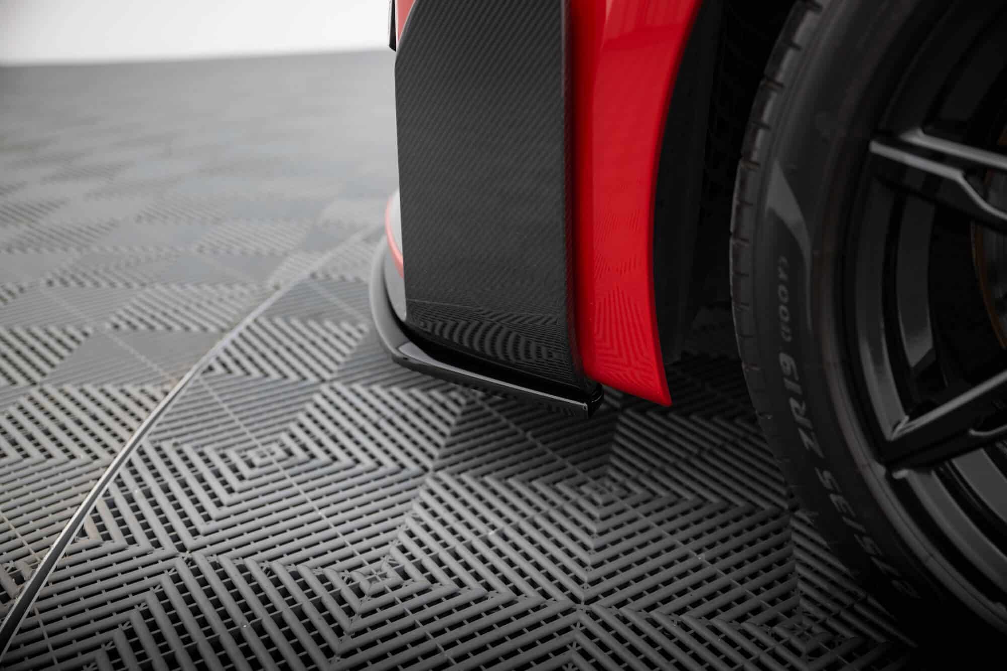 MAXTON DESIGN - Spoiler pod predný nárazník, vhodné pre BMW M2 M-PERFORMANCE G87, Čierny lesk – Obrázok 2