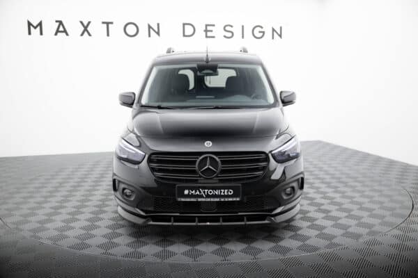 MAXTON DESIGN - Spoiler pod predný nárazník, MERCEDES-BENZ T W420, Čierny lesk – Obrázok 2