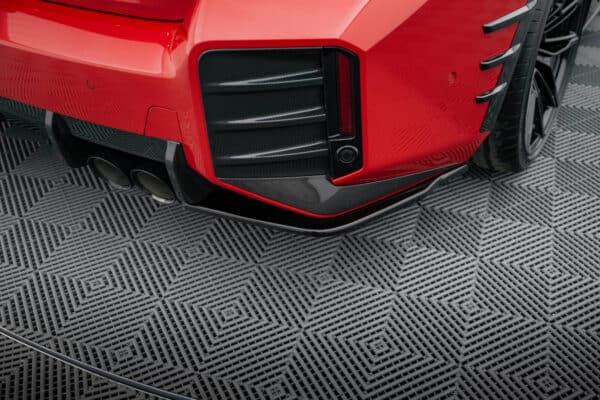 MAXTON DESIGN - Bočné spojlere zadného nárazníka, vhodné pre BMW M2 M-PERFORMANCE G87, Čierny lesk – Obrázok 4