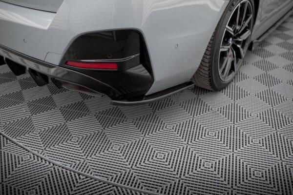 MAXTON DESIGN - Bočné spojlere zadného nárazníka V.3, vhodné pre BMW M440I GRAN COUPE G26, Čierny lesk – Obrázok 3