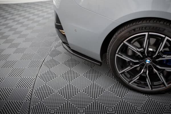 MAXTON DESIGN - Bočné spojlere zadného nárazníka V.3, vhodné pre BMW M440I GRAN COUPE G26, Čierny lesk – Obrázok 4