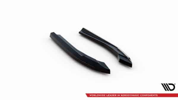 MAXTON DESIGN - Bočné spojlere zadného nárazníka V.3, vhodné pre BMW M440I GRAN COUPE G26, Čierny lesk – Obrázok 6