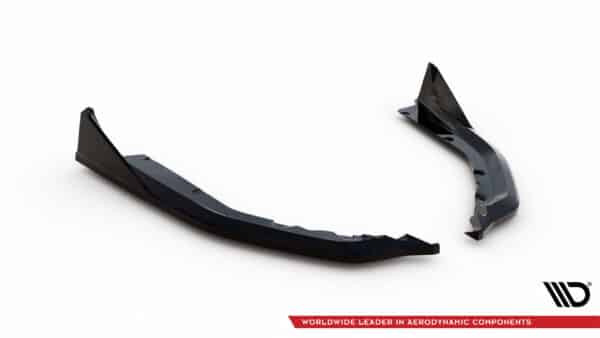 MAXTON DESIGN - Bočné spojlere zadného nárazníka V.5, vhodné pre BMW M4 G82, Čierny lesk – Obrázok 5