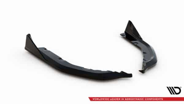 MAXTON DESIGN - Bočné spojlere zadného nárazníka V.6 CSL LOOK, vhodné pre BMW M3 G80, Čierny lesk – Obrázok 5