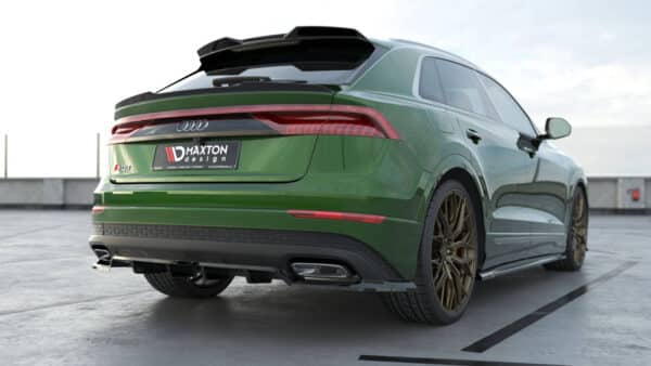 MAXTON DESIGN - Spoiler pod zadný nárazník, AUDI Q8 MK1 FACELIFT, Čierny lesk – Obrázok 2