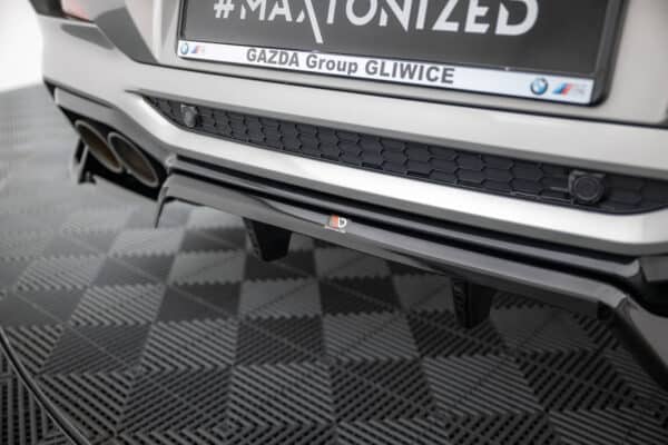 MAXTON DESIGN - Spoiler pod zadný nárazník , vhodné pre BMW X4 M F98, Čierny lesk – Obrázok 4