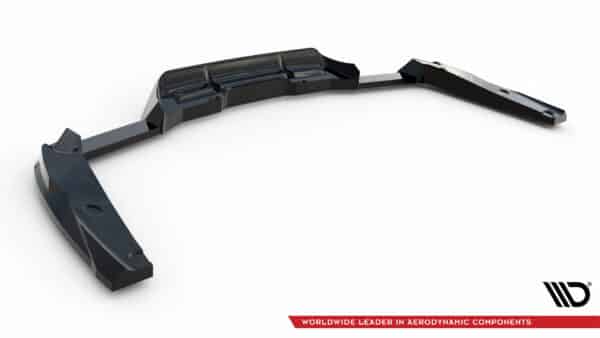 MAXTON DESIGN - Spoiler pod zadný nárazník , vhodné pre BMW X4 M F98, Čierny lesk – Obrázok 7