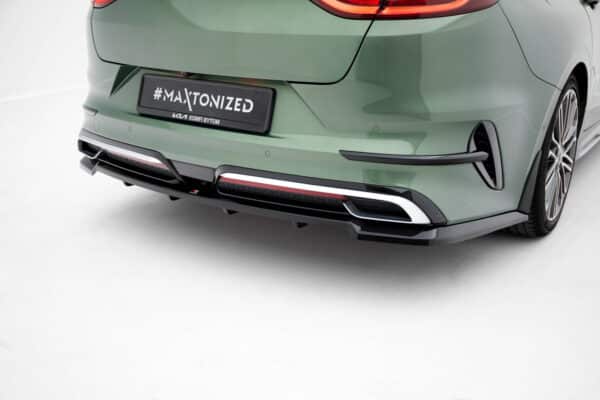 MAXTON DESIGN - Spoiler pod zadný nárazník, KIA PROCEED GT-LINE MK1 FACELIFT, Čierny lesk – Obrázok 2
