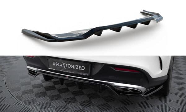 MAXTON DESIGN - Spoiler pod zadný nárazník, MERCEDES-AMG GLE 43 COUPE C292, Čierny lesk