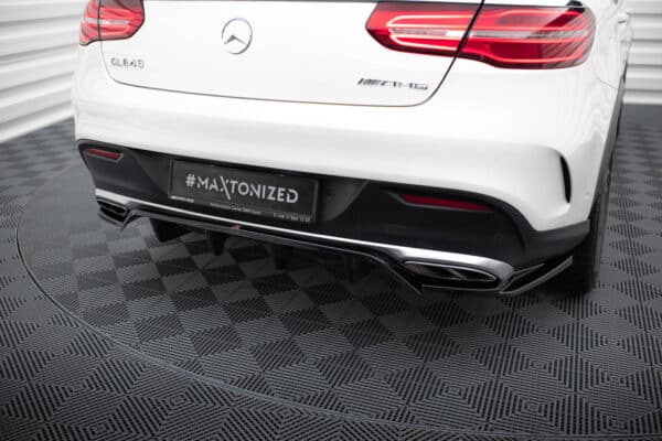 MAXTON DESIGN - Spoiler pod zadný nárazník, MERCEDES-AMG GLE 43 COUPE C292, Čierny lesk – Obrázok 5