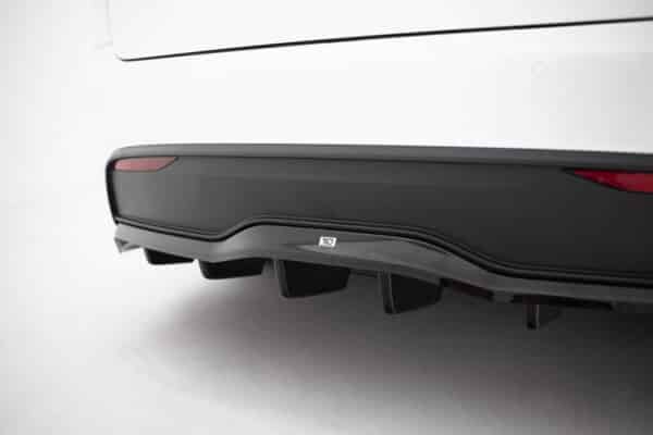 MAXTON DESIGN - Spoiler pod zadný nárazník , TESLA MODEL X MK1 FACELIFT, Čierny lesk – Obrázok 4