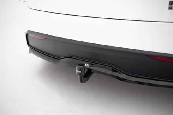 MAXTON DESIGN - Spoiler pod zadný nárazník , TESLA MODEL X MK1 FACELIFT, Čierny lesk – Obrázok 6