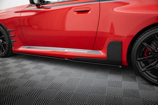 MAXTON DESIGN - Lišty pod bočné prahy, vhodné pre BMW M2 M-PERFORMANCE G87, Čierny lesk – Obrázok 5