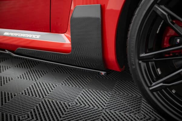 MAXTON DESIGN - Lišty pod bočné prahy, vhodné pre BMW M2 M-PERFORMANCE G87, Čierny lesk – Obrázok 6