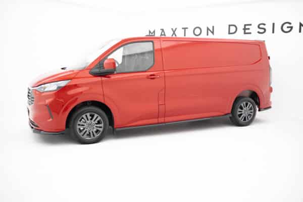 MAXTON DESIGN - Lišty pod bočné prahy, FORD TRANSIT CUSTOM MK2, Čierny lesk – Obrázok 2