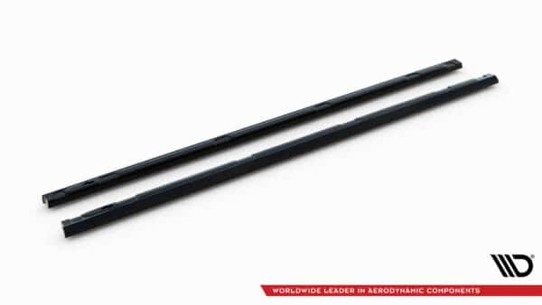 MAXTON DESIGN - Lišty pod bočné prahy, MERCEDES-BENZ T W420, Čierny lesk – Obrázok 5