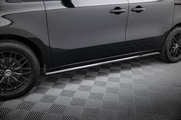 MAXTON DESIGN - Lišty pod bočné prahy, MERCEDES-BENZ T W420, Čierny lesk – Obrázok 3
