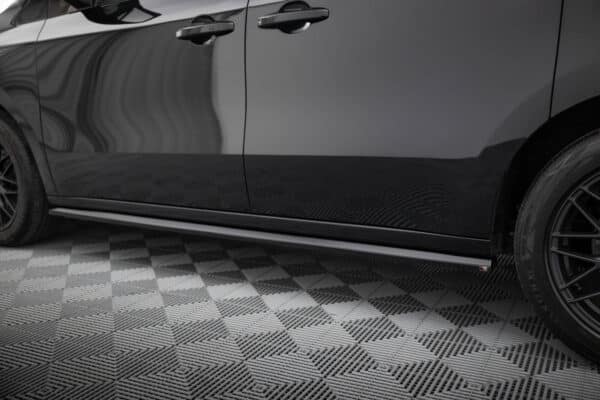 MAXTON DESIGN - Lišty pod bočné prahy, MERCEDES-BENZ T W420, Čierny lesk – Obrázok 4
