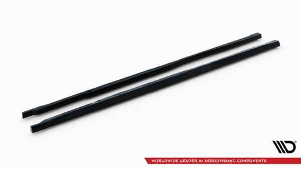 MAXTON DESIGN - Lišty pod bočné prahy, TOYOTA SIENNA MK4, Čierny lesk – Obrázok 5