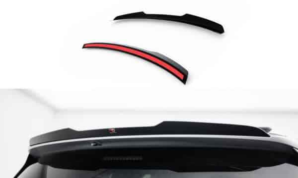 MAXTON DESIGN - Predlženie spoilera kufra , TOYOTA SIENNA MK4, Čierny lesk