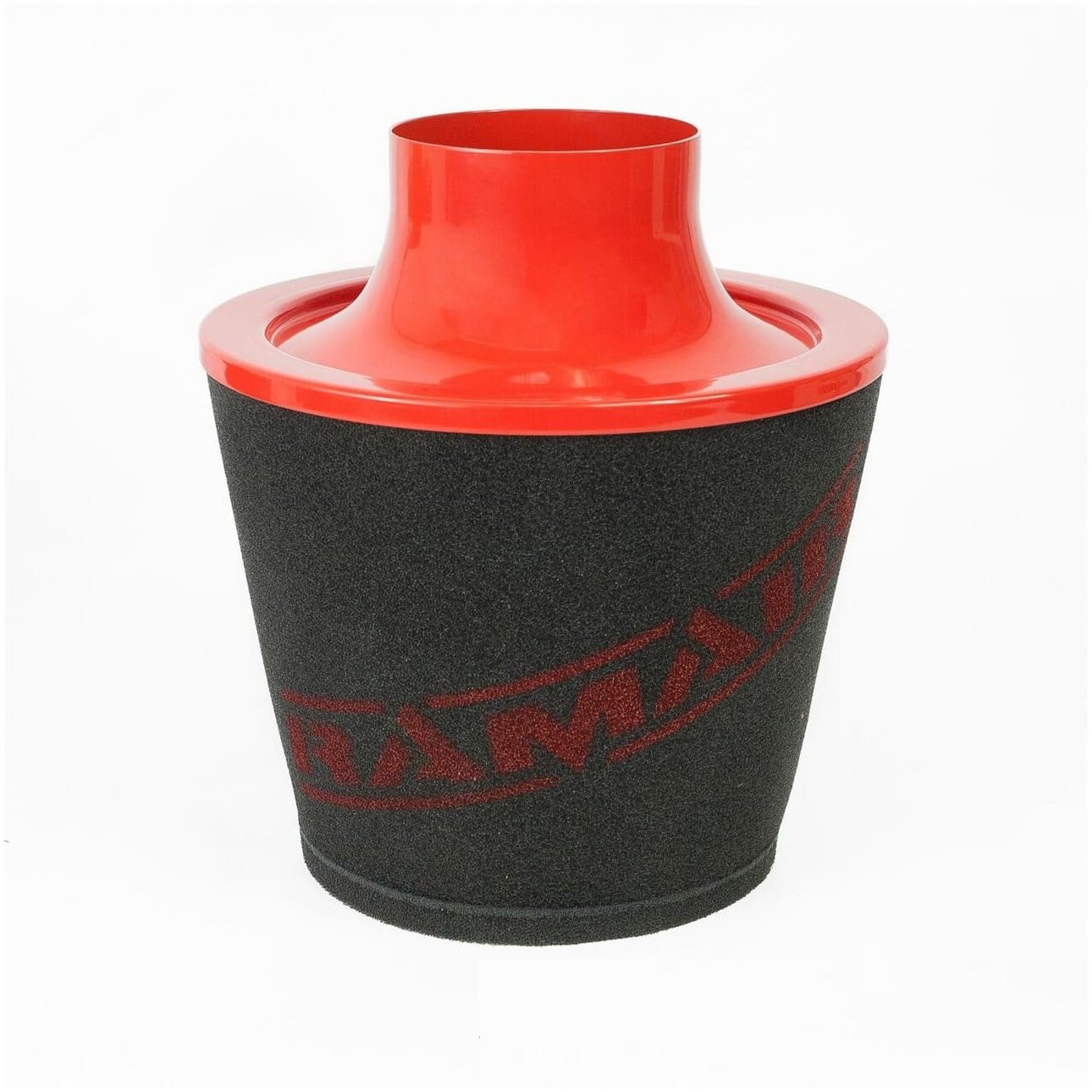 Univerzálny športový vzduchový filter s hliníkovým hrdlom Ramair JS-109-RD 102mm – Obrázok 3