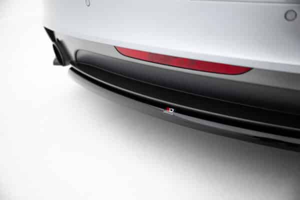 MAXTON DESIGN - Spoiler pod zadný nárazník Audi TT S-Line 8J Facelift, Čierny lesk – Obrázok 4