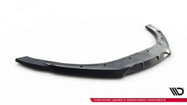 MAXTON DESIGN - Spoiler pod predný nárazník V.2 Audi TT S / TT S-Line 8J Facelift, Čierny lesk – Obrázok 5