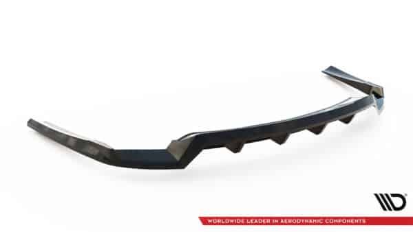MAXTON DESIGN - Spoiler pod zadný nárazník Mercedes-Benz CLA AMG-Line C117, Čierny lesk – Obrázok 4