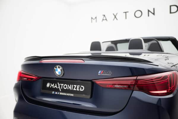 MAXTON DESIGN - Spoiler kufra 3D vhodné pre BMW M4 Cabrio G83 / 4 Cabrio G23, Čierny lesk – Obrázok 2