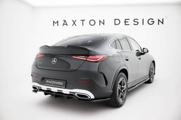 MAXTON DESIGN - Spoiler kufra 3D Mercedes-Benz GLC Coupe AMG-Line C254, Čierny lesk – Obrázok 2