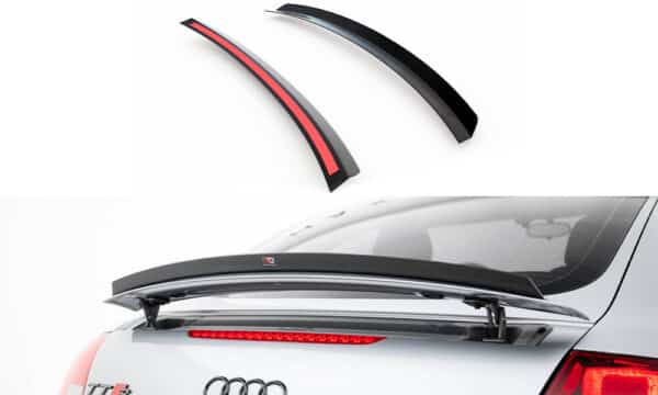 MAXTON DESIGN - Predlženie spoilera kufra Audi TT 8J, Čierny lesk