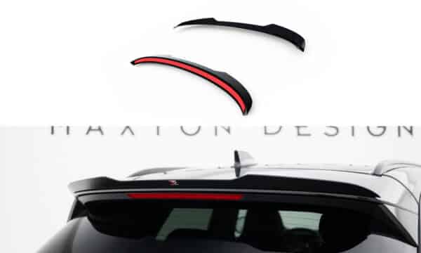 MAXTON DESIGN - Predlženie spoilera kufra Renault Austral Mk1, Čierny lesk