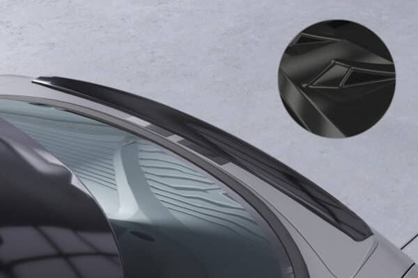 Spoiler kufra pre Mini R59 (Roadster) HF752, čierny lesk