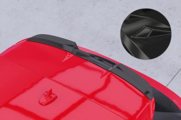 Spoiler kufra pre Audi A3 Sportback S-line/S3 (8Y) HF811, čierny lesk