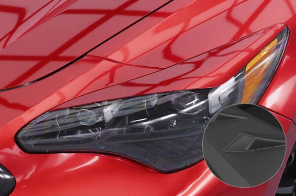 Mračítka pre Kia Stinger SB296, Čierna matná