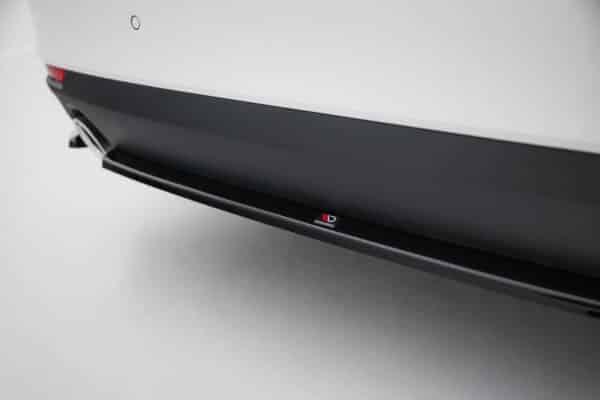 MAXTON DESIGN - Spoiler pod zadný nárazník vhodné pre BMW 4 Coupe / Cabrio G22 / G23, Čierny lesk – Obrázok 4