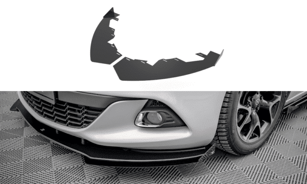MAXTON DESIGN - Street Pro Predné splitre Opel Astra GTC OPC-Line J, Čierna Matná
