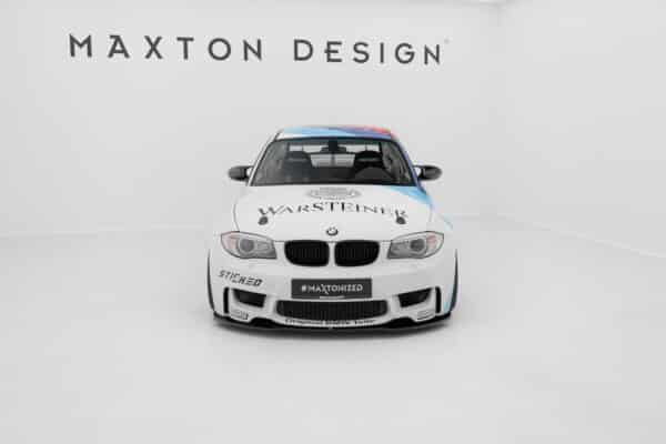 MAXTON DESIGN - Spoiler pod predný nárazník vhodné pre BMW 1 M Coupe E82, Čierny lesk – Obrázok 3