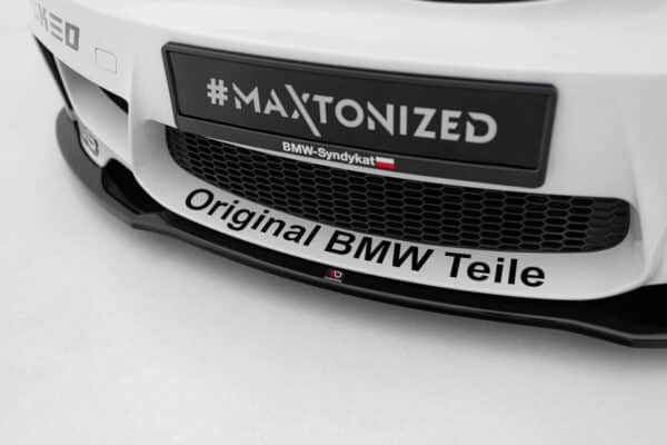 MAXTON DESIGN - Spoiler pod predný nárazník vhodné pre BMW 1 M Coupe E82, Čierny lesk – Obrázok 5