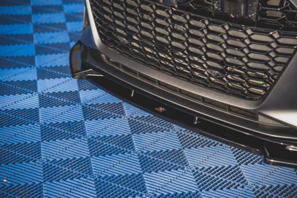 MAXTON DESIGN - Spoiler pod predný nárazník V.1 Audi RS6 C8, Čierny lesk – Obrázok 3