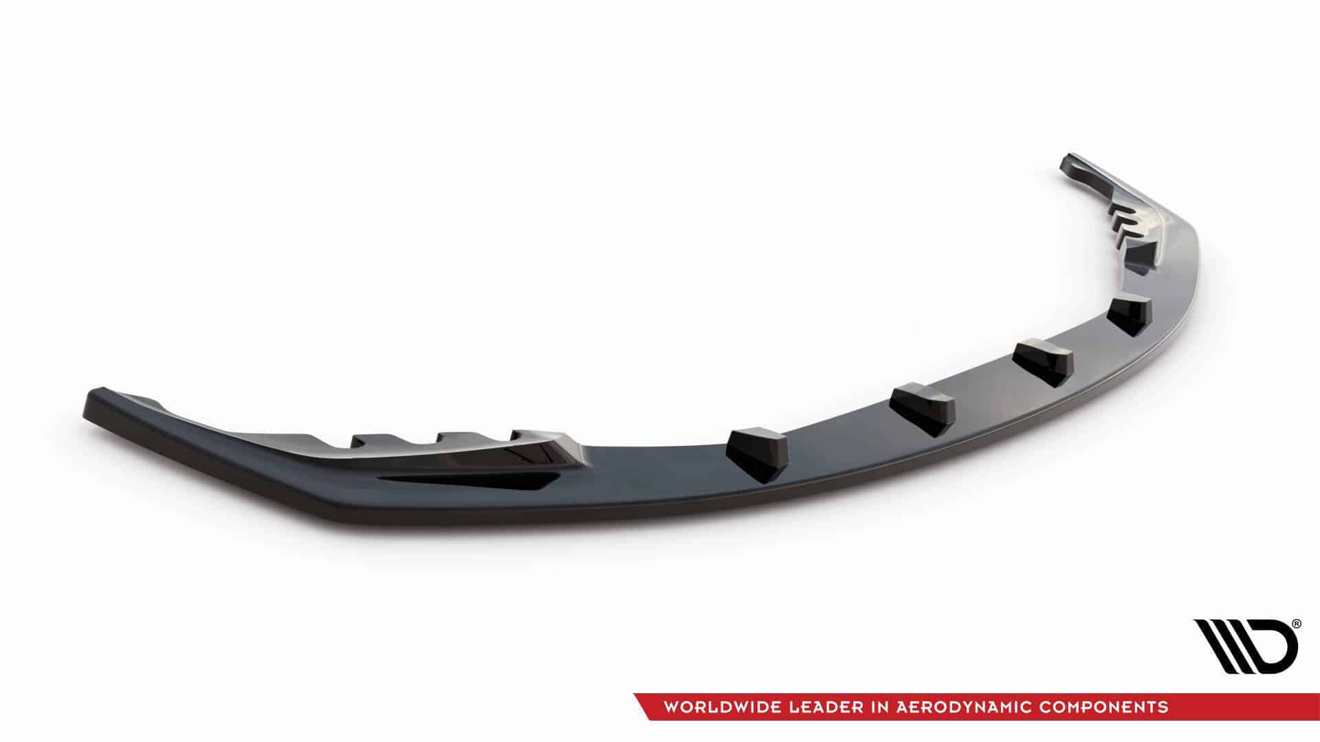 MAXTON DESIGN - Spoiler pod Predný náraznik V.1 vhodné pre BMW M3 Sedan / Touring G80 / G81 , Čierny lesk – Obrázok 4