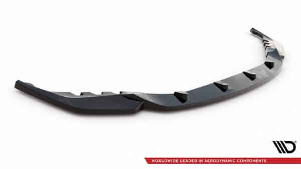 MAXTON DESIGN - Spoiler pod Predný náraznik  V.2 vhodné pre BMW M3 Sedan / Touring G80 / G81 , Čierny lesk , – Obrázok 4