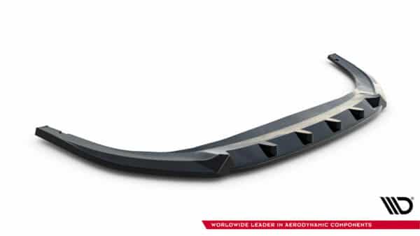 MAXTON DESIGN - Spoiler pod predný nárazník V.2 Volkswagen Golf GTI / GTE / R-Line Mk8 Facelift, Čierny lesk – Obrázok 5