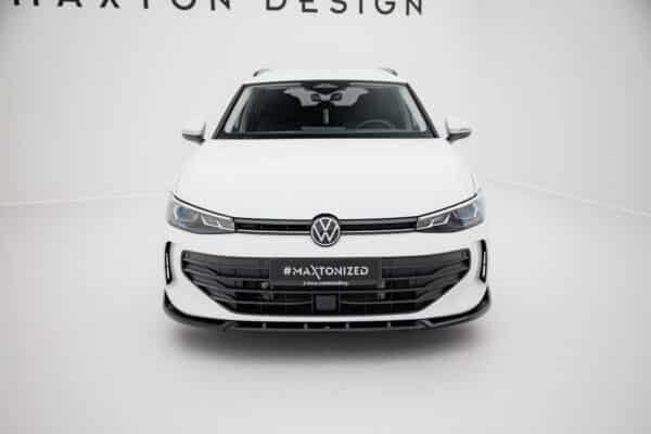 MAXTON DESIGN - Spoiler pod predný nárazník V.2 Volkswagen Passat B9, Čierny lesk – Obrázok 2