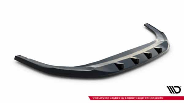 MAXTON DESIGN - Spoiler pod predný nárazník V.5 Volkswagen Golf GTI / GTE / R-Line Mk8 Facelift, Čierny lesk – Obrázok 5