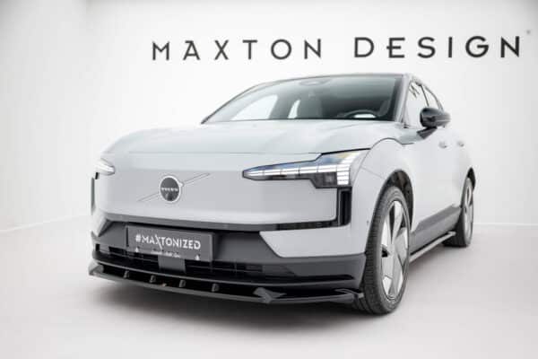 MAXTON DESIGN - Spoiler pod predný nárazník Volvo EX30 Mk1, Čierny lesk – Obrázok 4